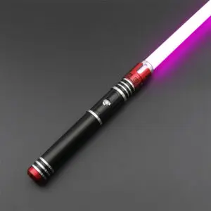 Red Solaris Duelling Lightsaber - S-RGB, view 3