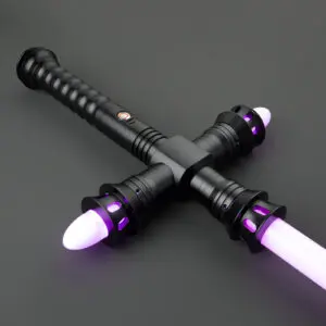 Ren Crossguard V2 Duelling Lightsaber - RGB-X, view 2