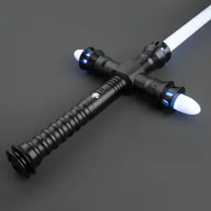 Ren Crossguard V2 Duelling Lightsaber - RGB-X
