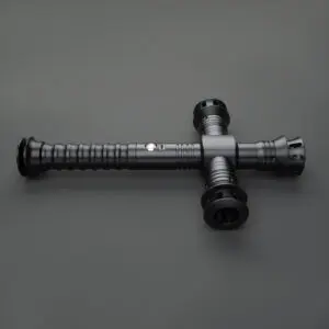 Ren Crossguard V2 Duelling Lightsaber - RGB-X, view 4
