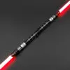 Silver ARTSABERS Double-Bladed Lightsaber - Proffie 2.2