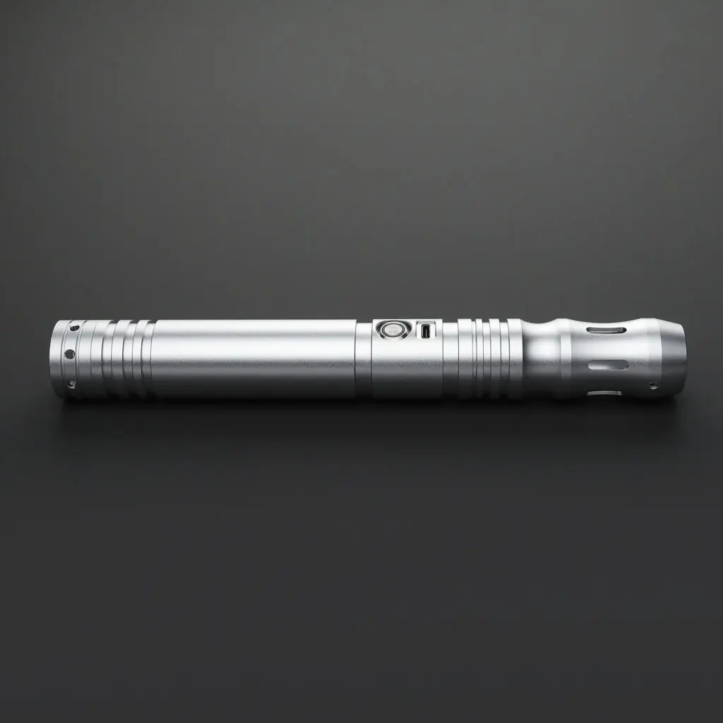 Silver Anost Duelling Lightsaber - RGB-X, view 1