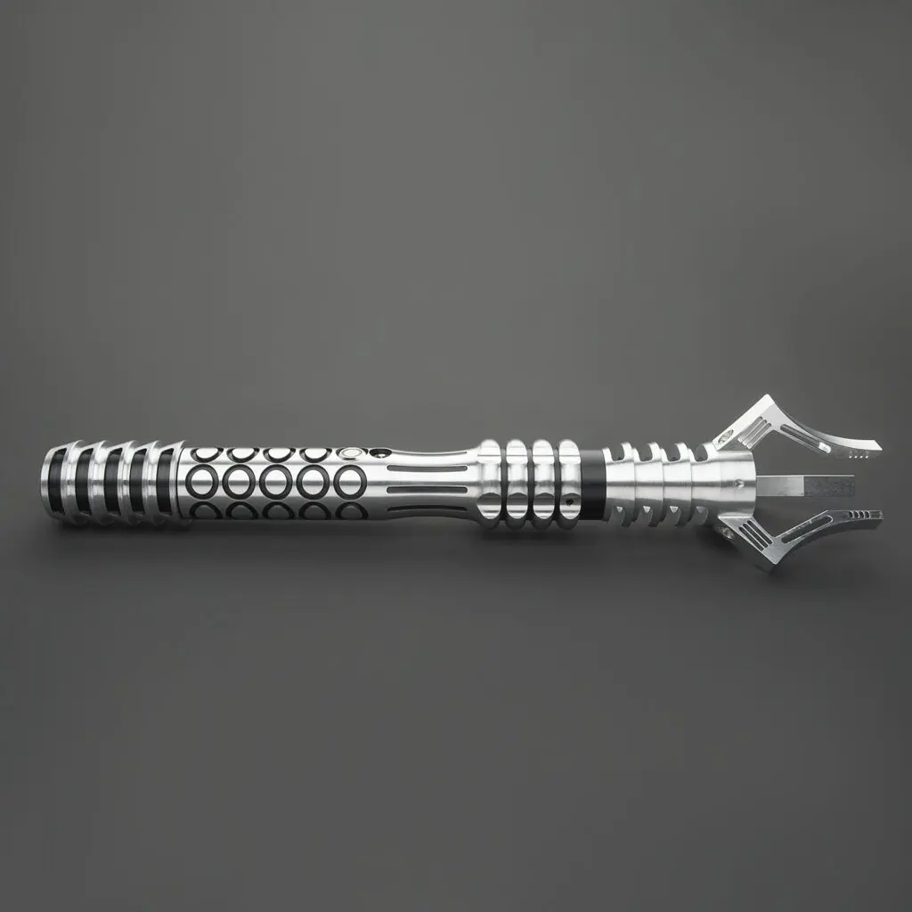 Silver Crusher Duelling Lightsaber - RGB-X, view 1