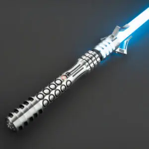 Silver Crusher Duelling Lightsaber - RGB-X