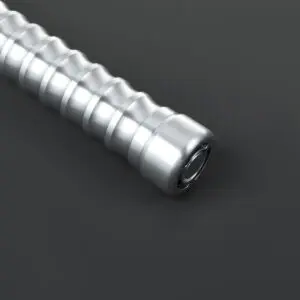 Silver Hardcore Katana Combat Lightsaber - Xenopixel V3, view 3