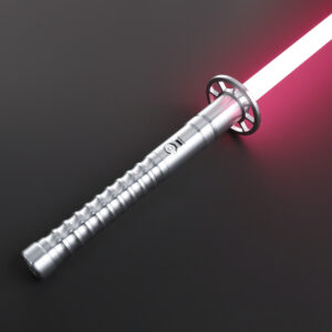 Silver Hardcore Katana Combat Lightsaber - Xenopixel V3