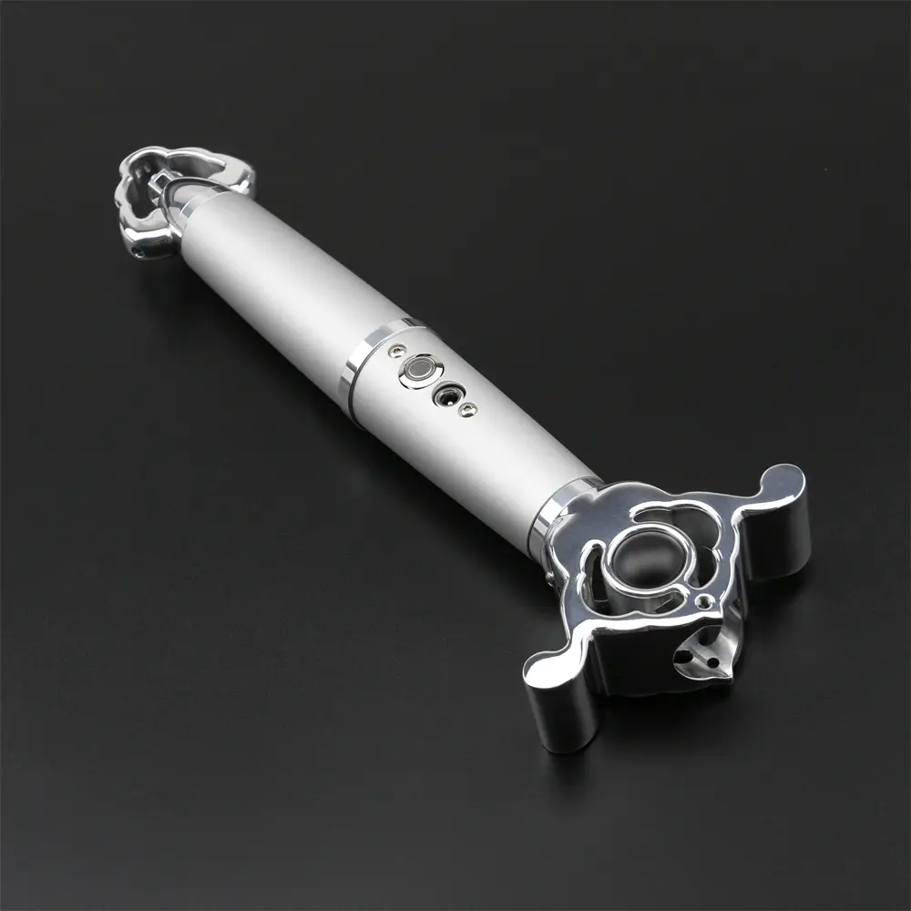 Silver Tai Ji Lightsaber - Proffie 2.2, view 1