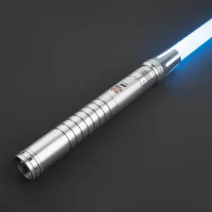 Silver Moldex Duelling Lightsaber - RGB-X
