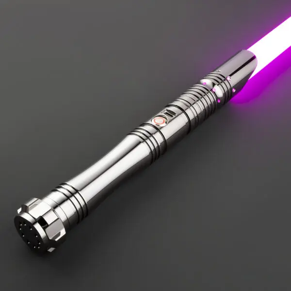 Silver Upsilon Duelling Lightsaber - RGB-X