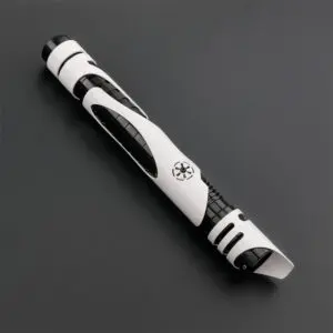 Soldier White Lightsaber - Proffie 2.2, view 2