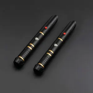Temple Guard SE Black Double-Bladed Duelling Lightsaber - S-RGB, view 1