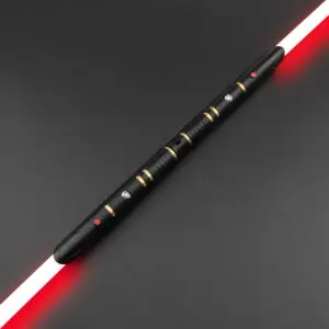 Temple Guard SE Black Double-Bladed Lightsaber - Proffie 2.2