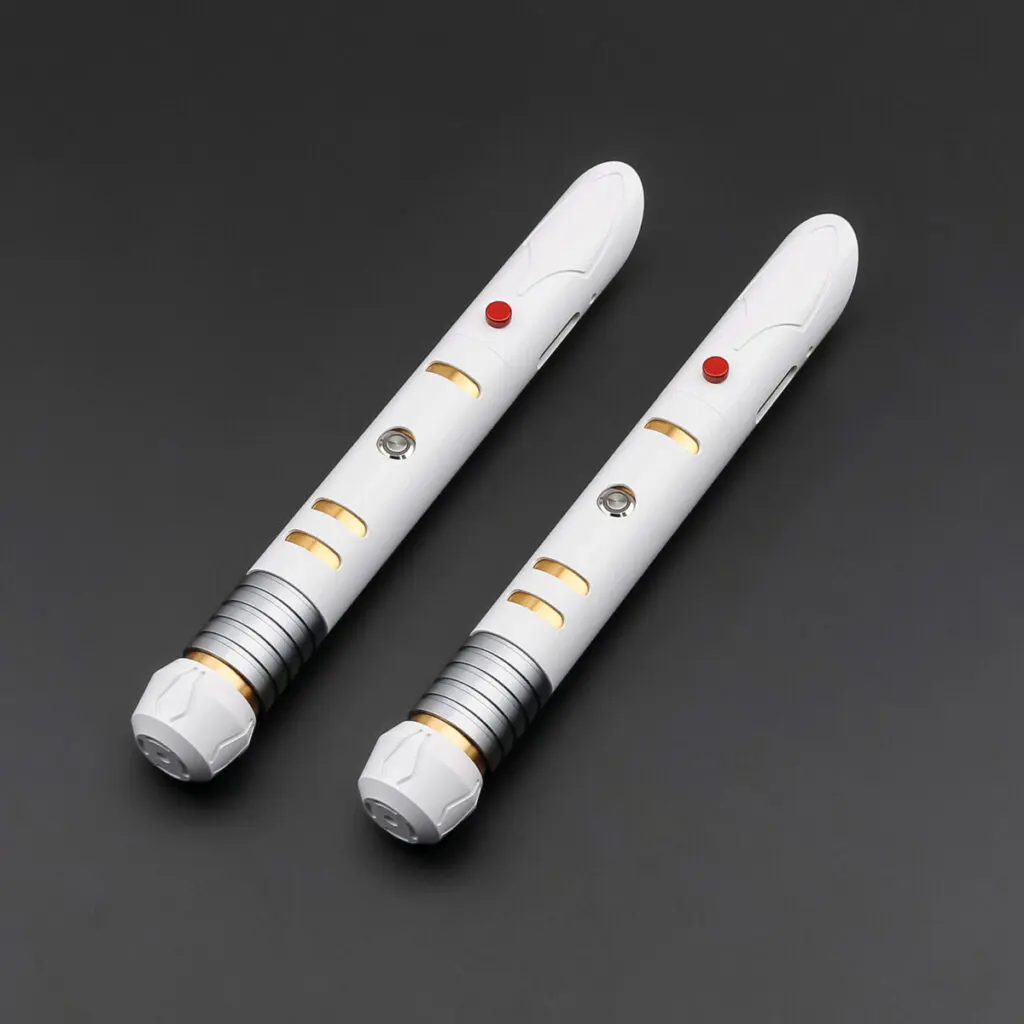 Temple Guard SE White Double-Bladed Lightsaber - Proffie 2.2, view 1