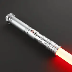 The Azeph Silver Duelling Lightsaber - RGB-X, view 3