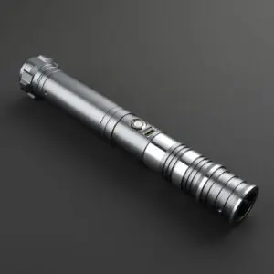 The Azeph Silver Duelling Lightsaber - RGB-X, view 6
