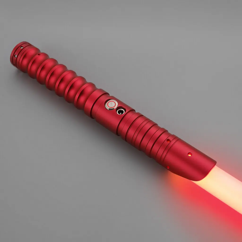 The Fighter Red Duelling Lightsaber - RGB-X, view 1