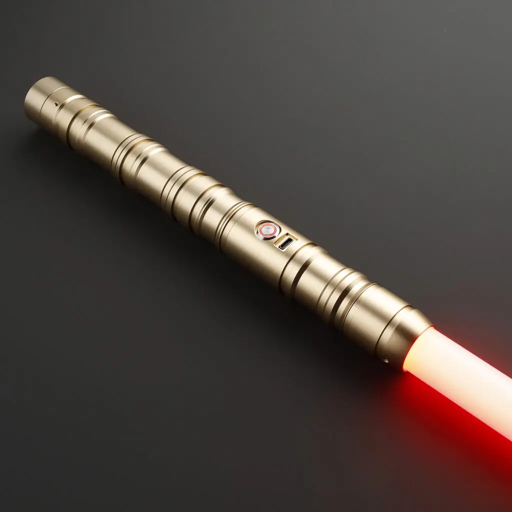 The Legion Gold Duelling Lightsaber - RGB-X, view 1
