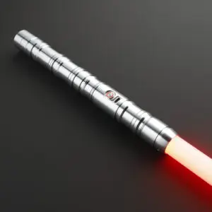 The Legion Silver Duelling Lightsaber - RGB-X, view 1