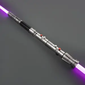 Ventress With Darth Maul Double-Bladed Duelling Lightsaber - RGB-X, view 4