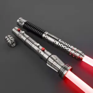 Ventress With Darth Maul Double-Bladed  Lightsaber - Xenopixel V3, view 2