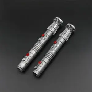 Weathered Darth Maul Double-Bladed Duelling Lightsaber - S-RGB, view 1
