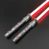 Weathered Darth Maul Double-Bladed Lightsaber - SNV4 PRO