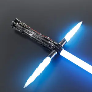Weathered Kylo Ren Crossguard Lightsaber - Xenopixel V3, view 2