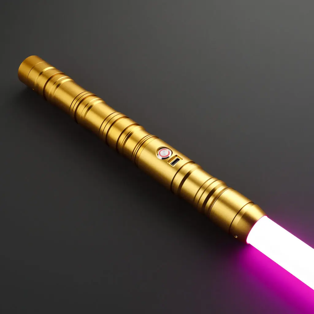 Yellow Gold Legion Lightsaber - Xenopixel V3, view 1