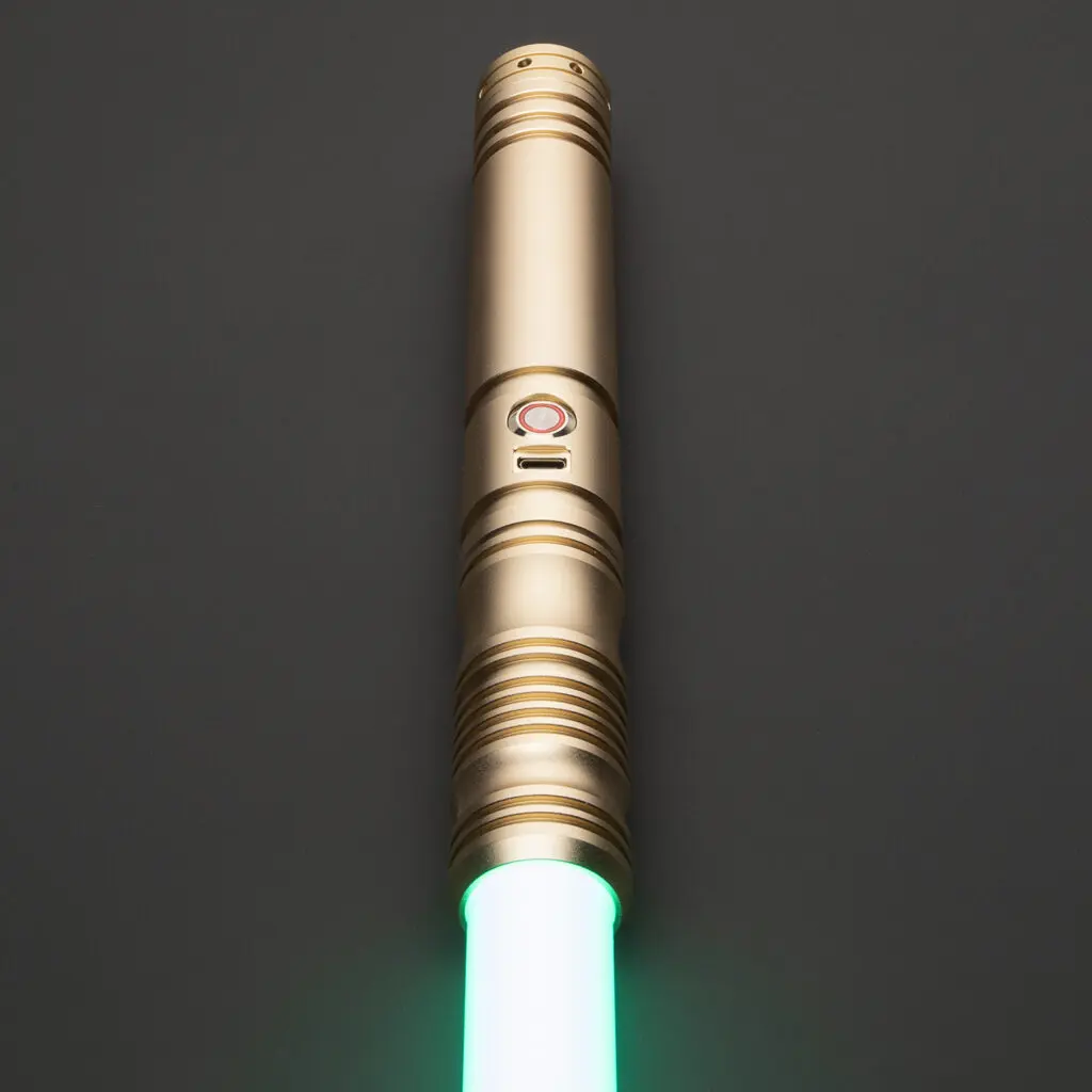 Youngling Battle Gold Duelling Lightsaber - RGB-X, view 1