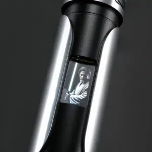 Exposed Kyber Crystal Lightsaber with LED Display - Xenopixel V3, view 3