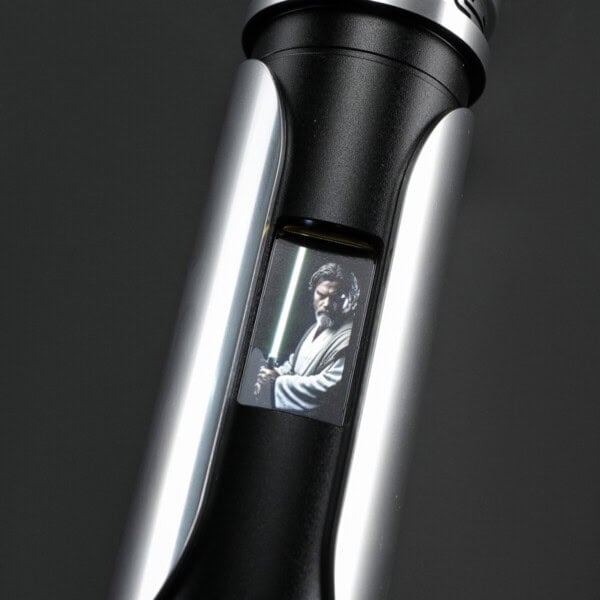 Exposed Kyber Crystal Lightsaber with LED Display - Xenopixel V3, view 3