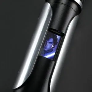 Exposed Kyber Crystal Lightsaber with LED Display - Xenopixel V3, view 4