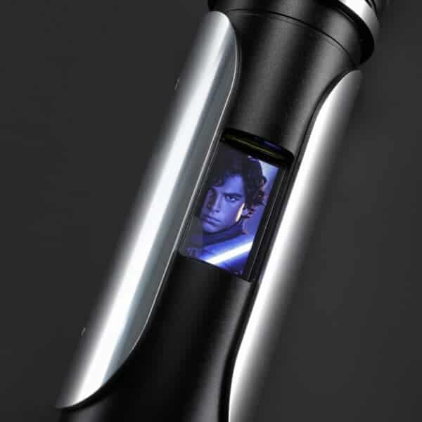 Exposed Kyber Crystal Lightsaber with LED Display - Xenopixel V3, view 4