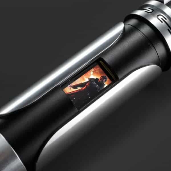 Exposed Kyber Crystal Lightsaber with LED Display - Xenopixel V3, view 5