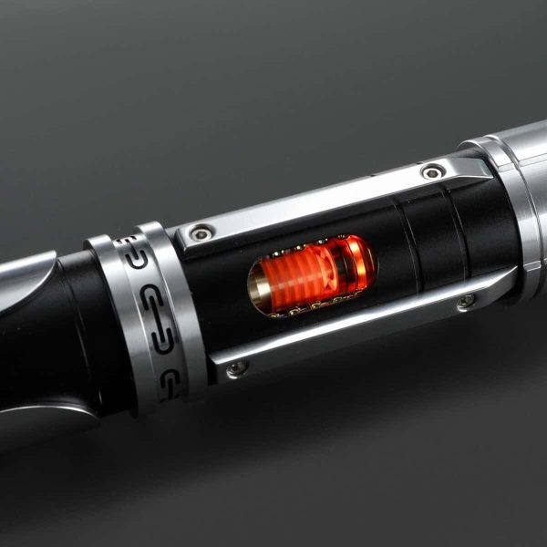 Exposed Kyber Crystal Lightsaber with LED Display - Xenopixel V3, view 6