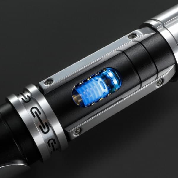 Exposed Kyber Crystal Lightsaber with LED Display - Xenopixel V3, view 7