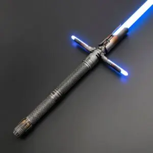 Weathered Cal Kestis Crossguard Lightsaber - SNV4 PRO