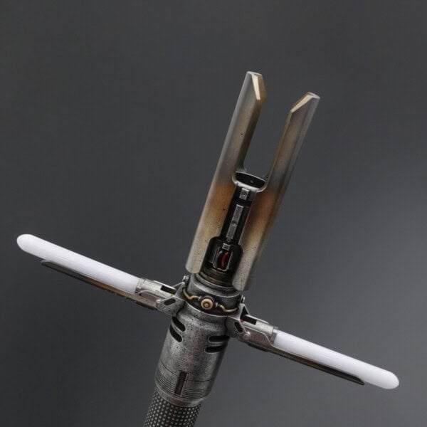 Weathered Cal Kestis Crossguard Lightsaber - SNV4 PRO, view 4