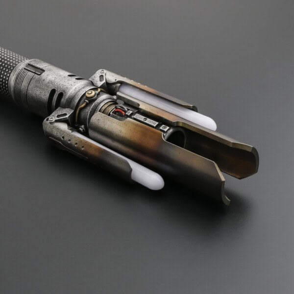 Weathered Cal Kestis Crossguard Lightsaber - SNV4 PRO, view 2