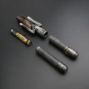 Weathered Cal Kestis Crossguard Lightsaber - SNV4 PRO, view 6