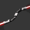 Curved Ventress Double-Bladed Duelling Lightsaber - S-RGB