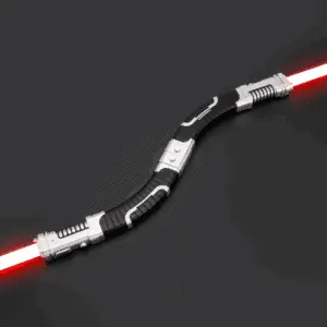 Curved Ventress Double-Bladed Duelling Lightsaber - S-RGB