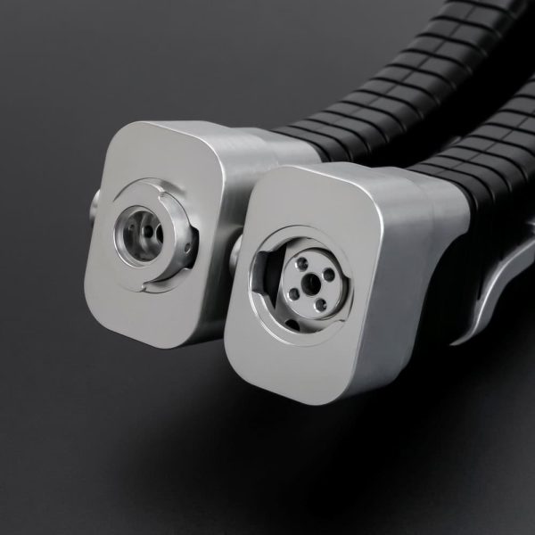 Curved Ventress Double-Bladed Duelling Lightsaber - S-RGB, view 3
