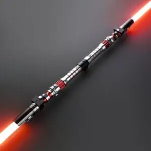 Dark Rey Palpatine Double-Bladed Duelling Lightsaber - RGB-X, view 2