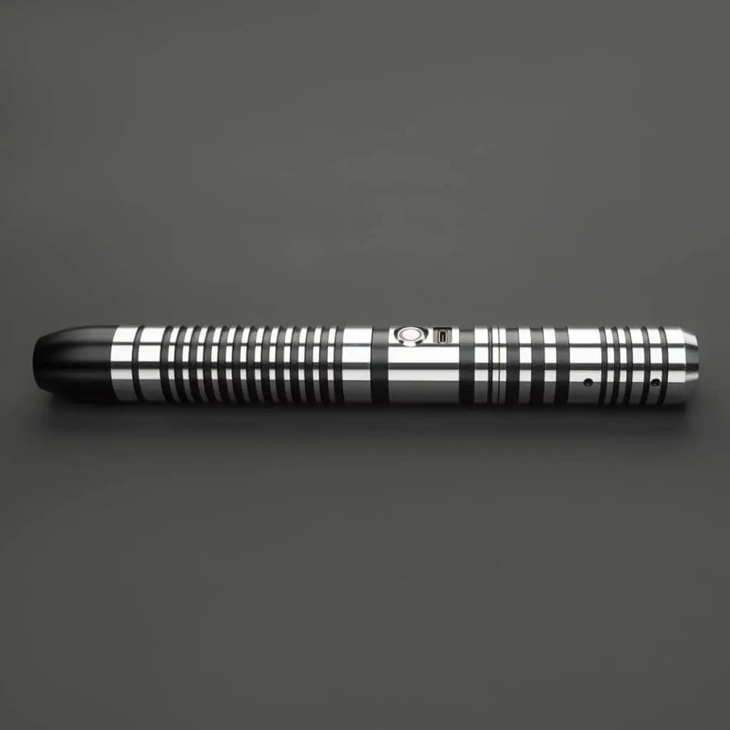 Droid Black Duelling Lightsaber - RGB-X, view 1