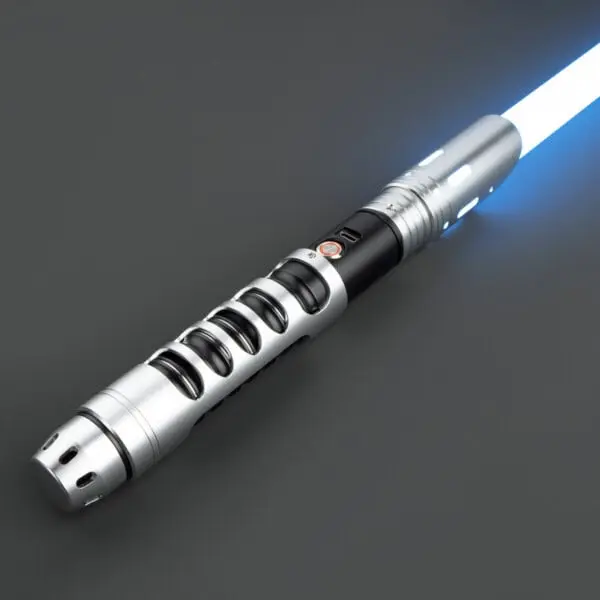 Silver Armada Solar Duel Tone Duelling Lightsaber - RGB-X