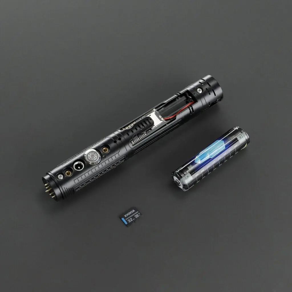 Round Port Xenopixel V3 Kit with 1-inch Neopixel Blade, view 1