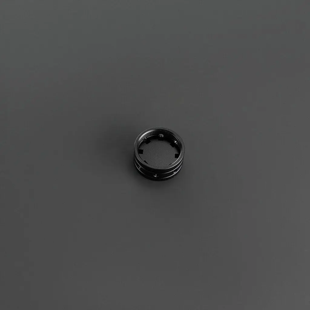 Black Lightsaber Coupler for RGB-X and Xenopixel Lightsabers, view 1