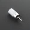 Silver 1-inch Blade Plug
