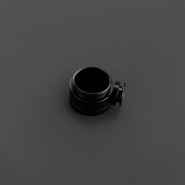 Black Covertec Wheel Adapter for RGB-X and Xenopixel Lightsabers, view 1
